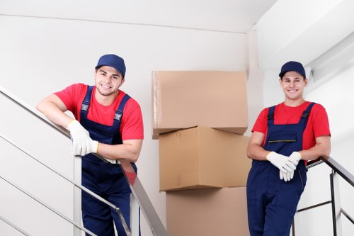 Commercial removals for a local Pinner office move