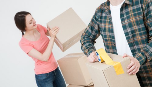 Removal team planning a local move in Pinner