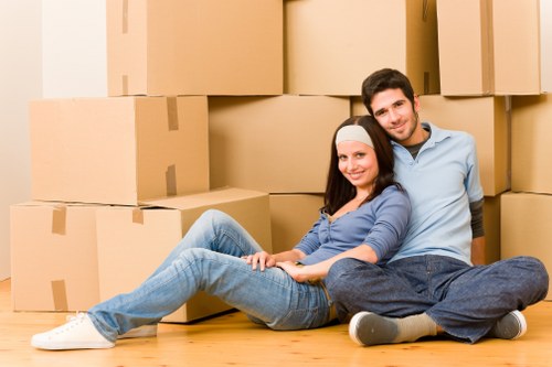 Professional van service for flat and house removals in Pinner