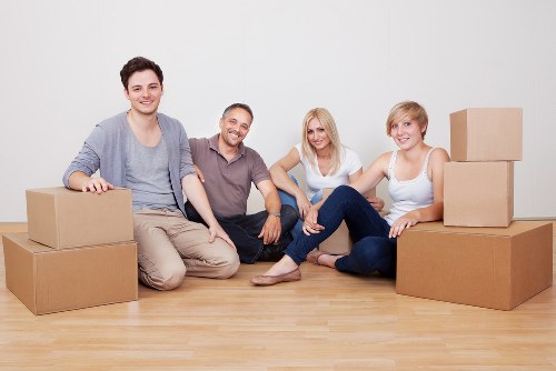 Local removals team planning access and loading for a Pinner move